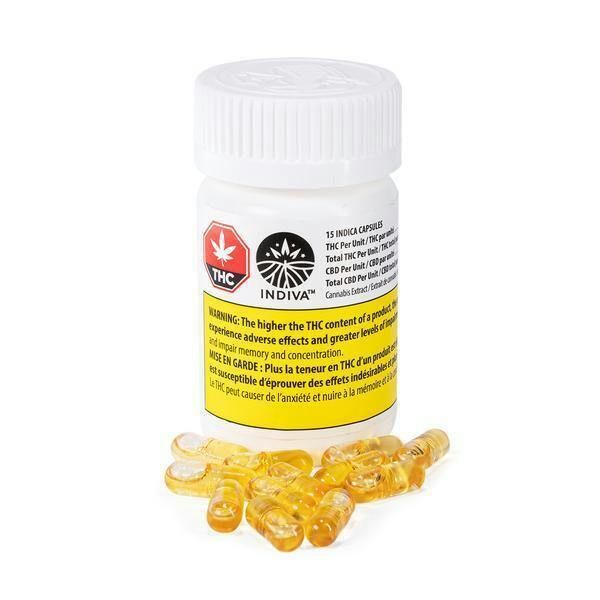 Indica Capsules - 15 caps