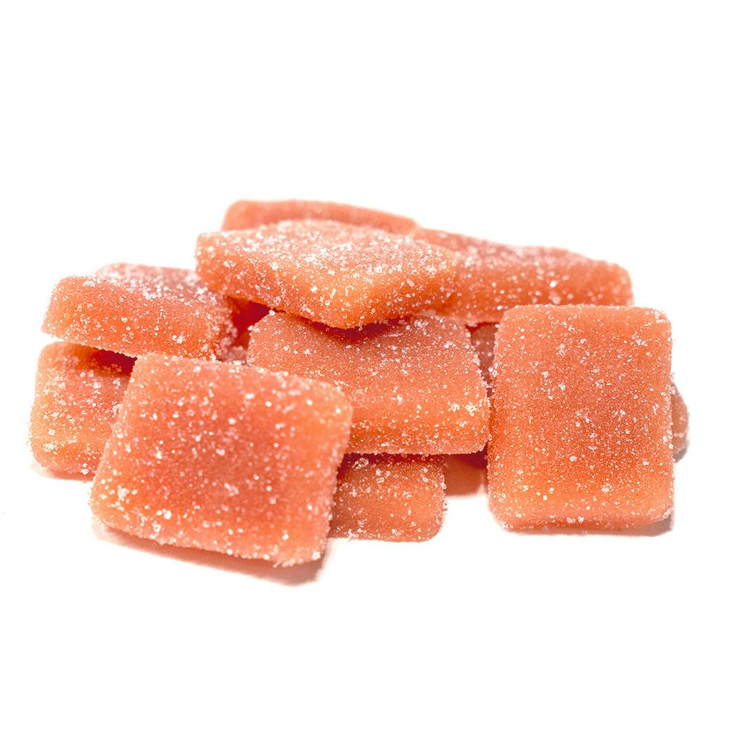 Real Fruit Strawberry Soft Chews CBD:THC - 20:1 CBD:THC (10-pieces) - 10x4g