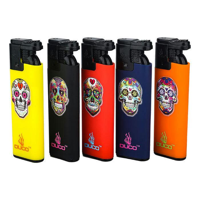 Duco Fusion Skull Series Single Jet Flame Lighters
