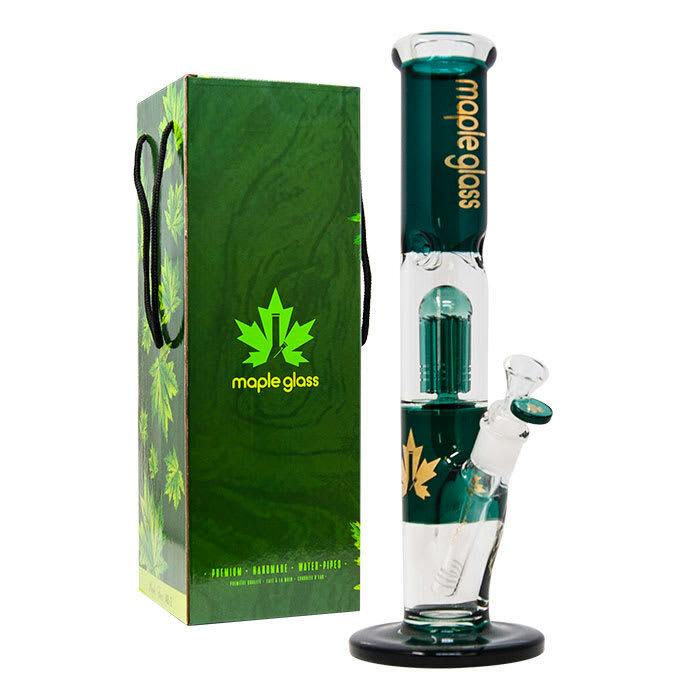 Maple Glass Tree Percolator Bong 13 Inches