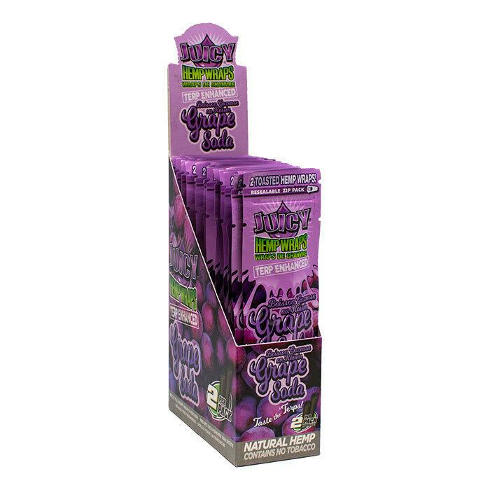 Grape Soda Juicy Hemp Wraps