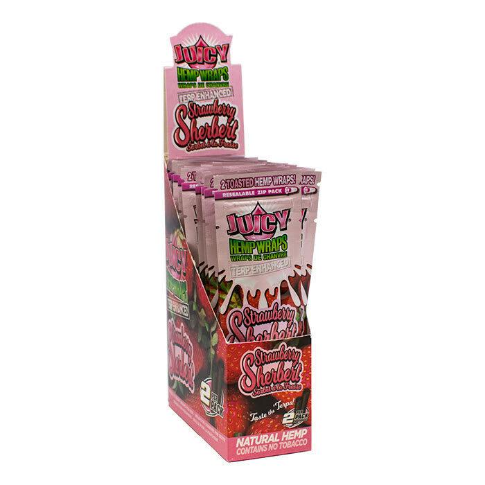 Strawberry Sherbert Jam Juicy Hemp Wraps