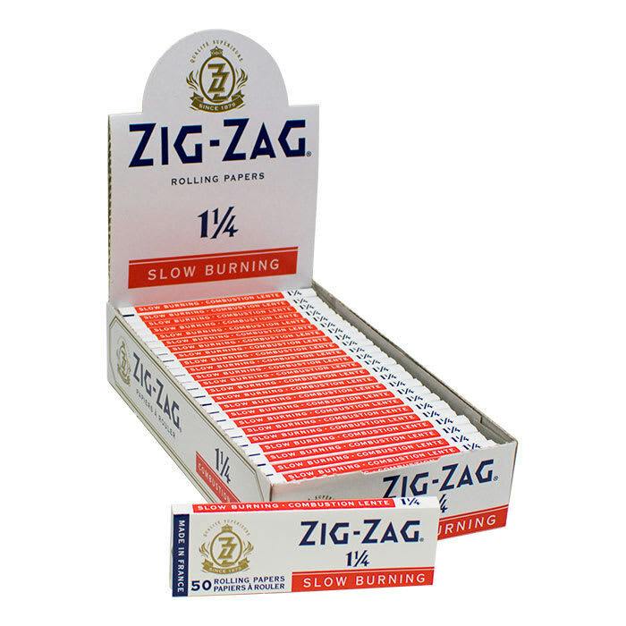 Zig Zag White Slow Burning 1.25 Rolling Paper