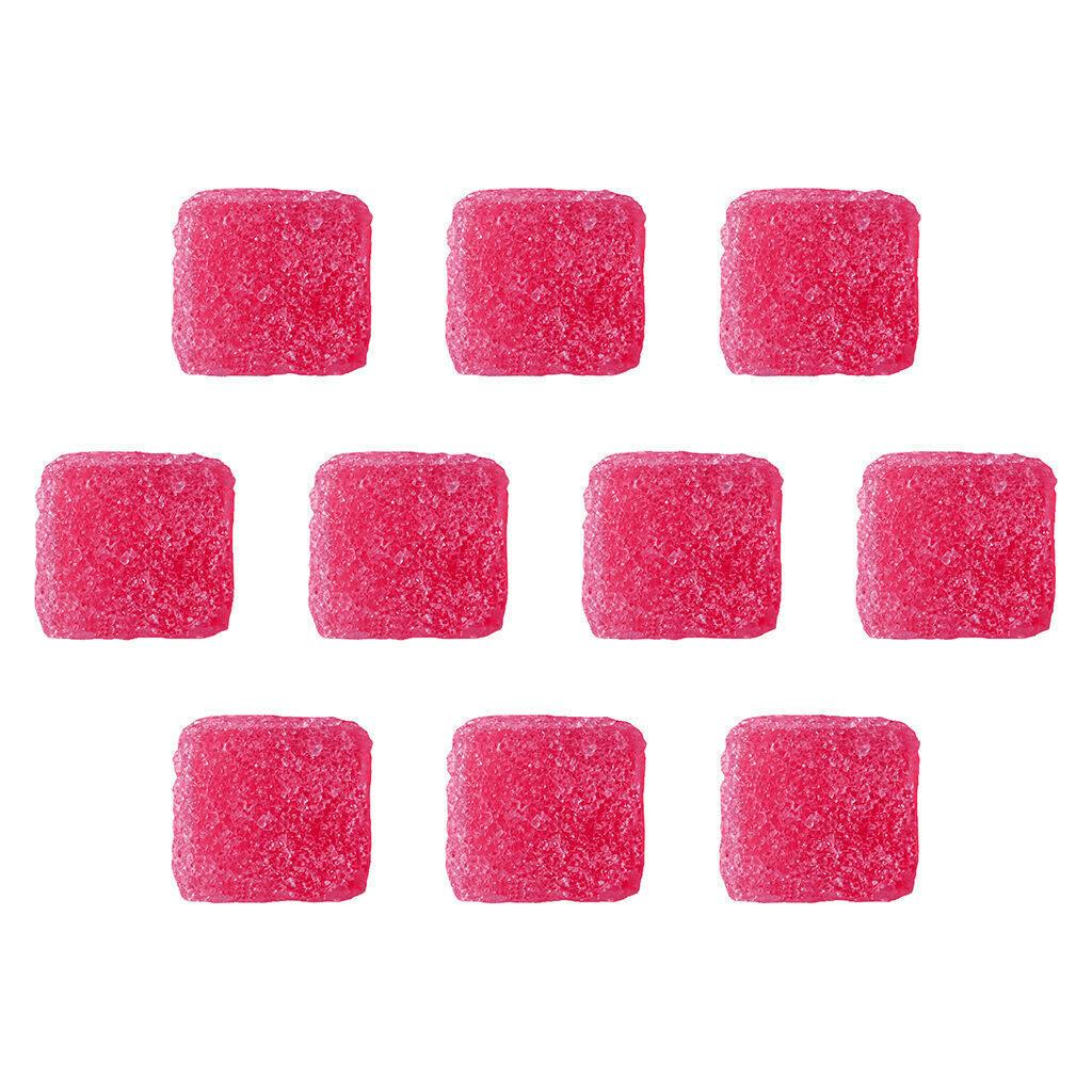 10 Gemz Watermelon Flow (Sour Gummies) Live Resin Blend 10x1 Pack Soft Chews