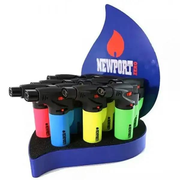 Double Flame Neon Torch Display