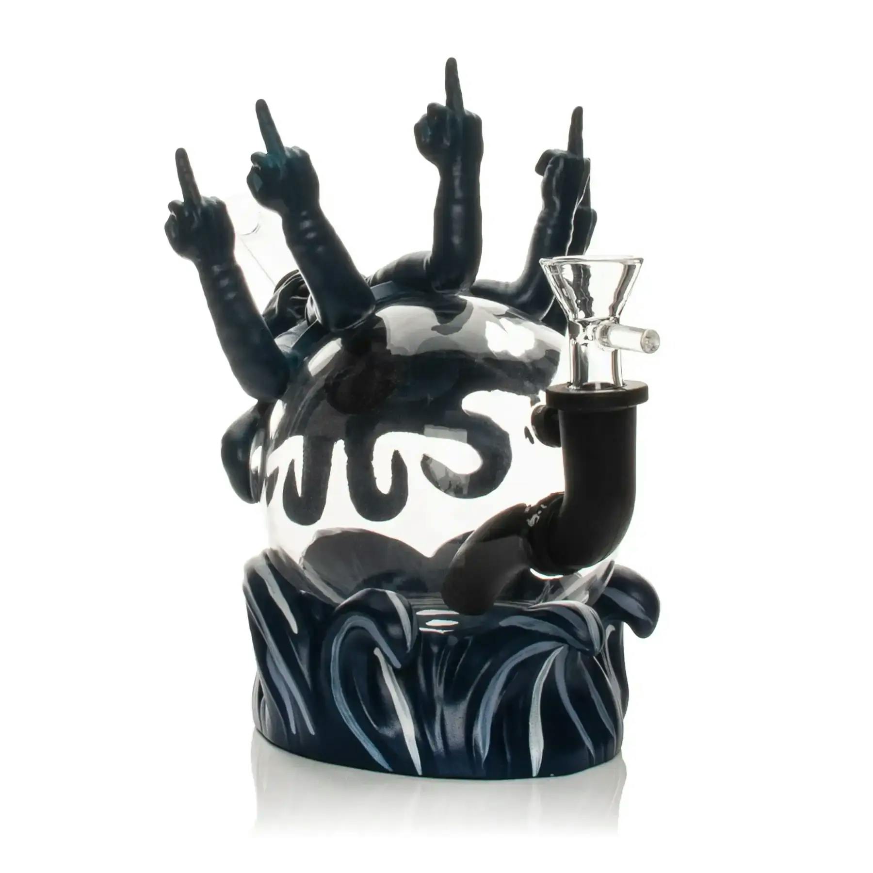 7.5" FU Octopus Water Pipe