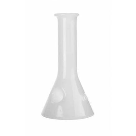 4" Beaker Spoon Pipe - White