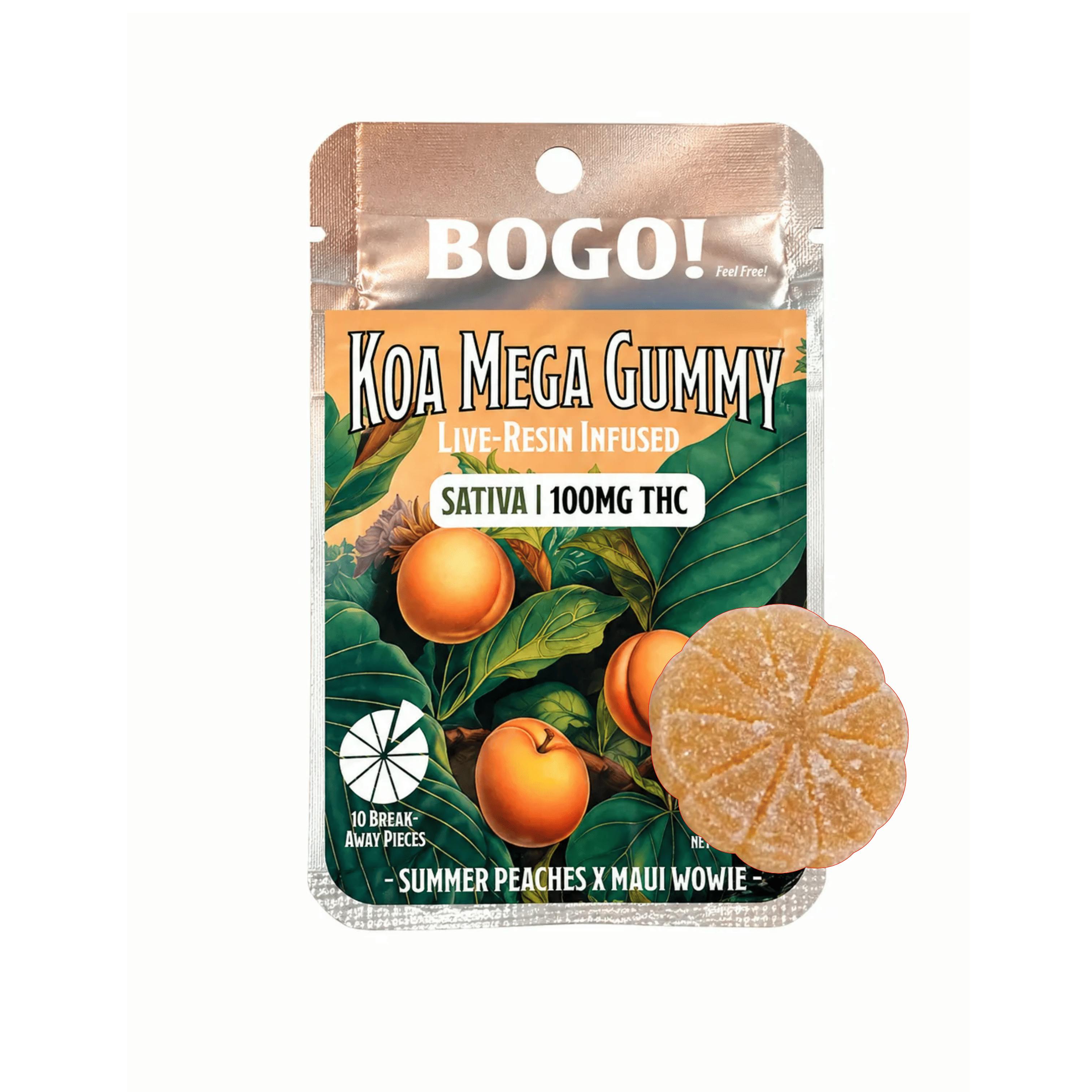 KOA - Summer Peaches x Maui Wowie: Koa Mega
