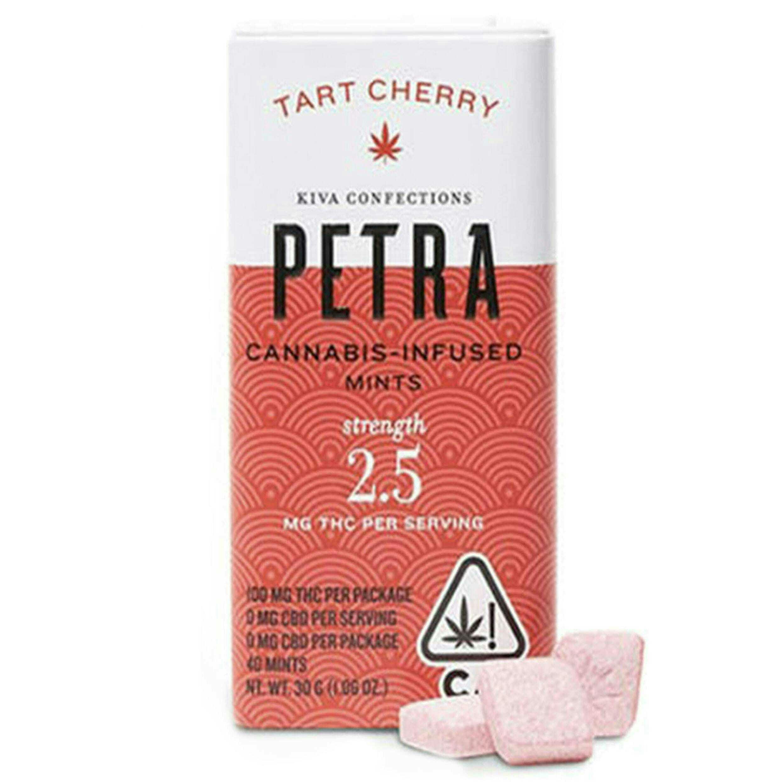 Petra Mints | Tart Cherry (Sugar Free) 40ct - 100mg (Sugar Free)