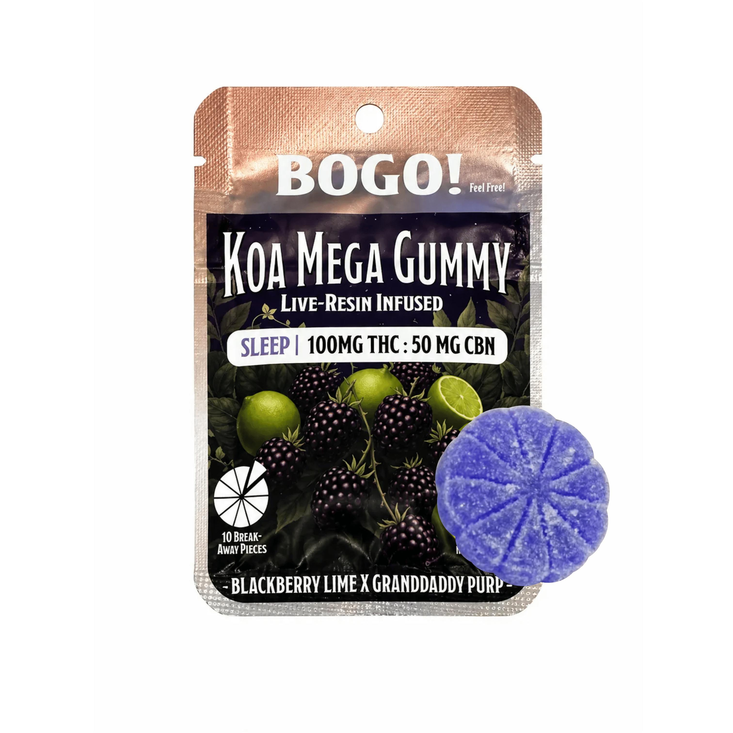 Koa Cannabis Co. - Sleep: Blackberry Lime X Grandaddy Purps