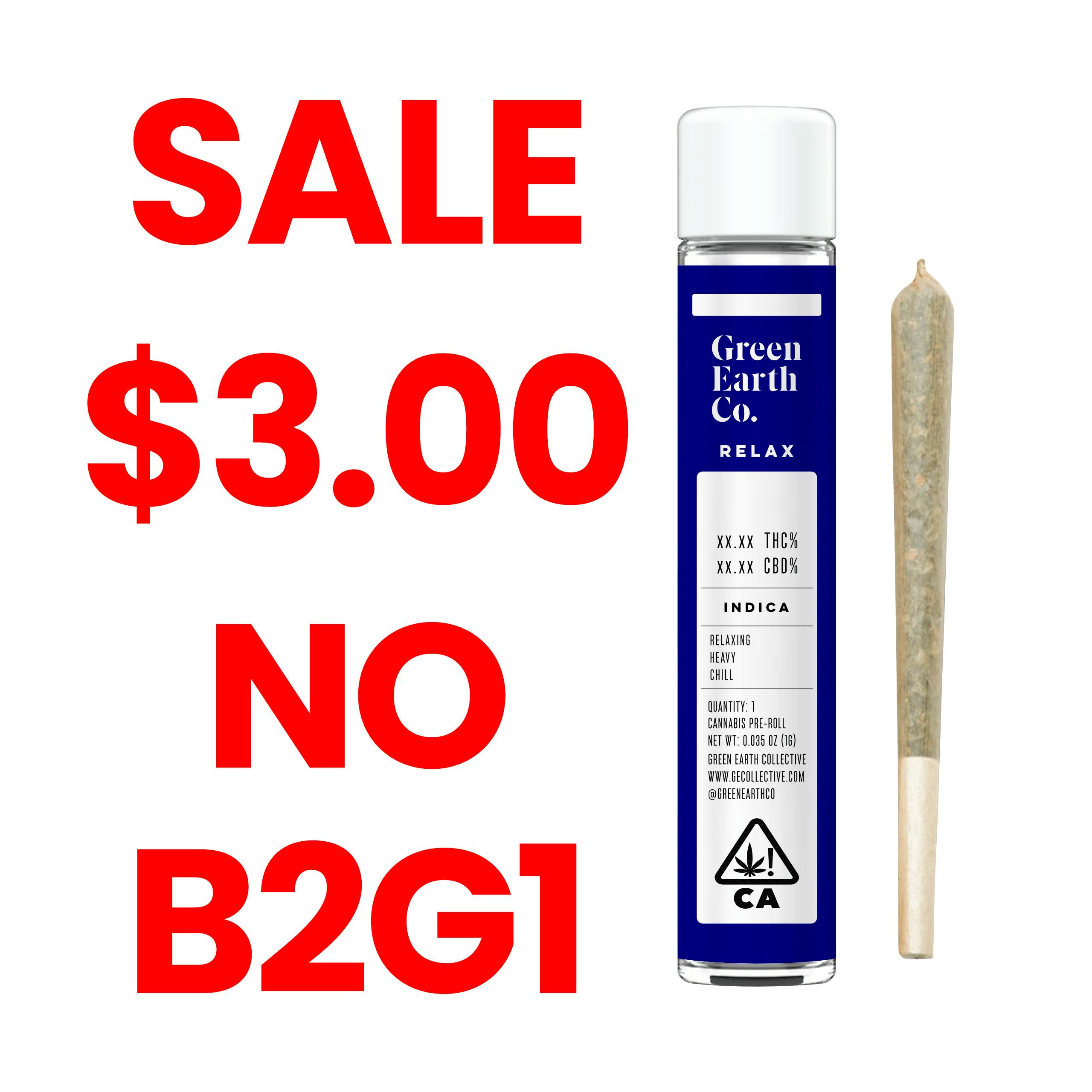 Green Earth Co. - Earth Tube | Mule Fuel Pre Roll - 1g - 1 gram