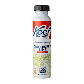 Keef Life H2O Cranberry Lime 100mg THC 10mg THCv