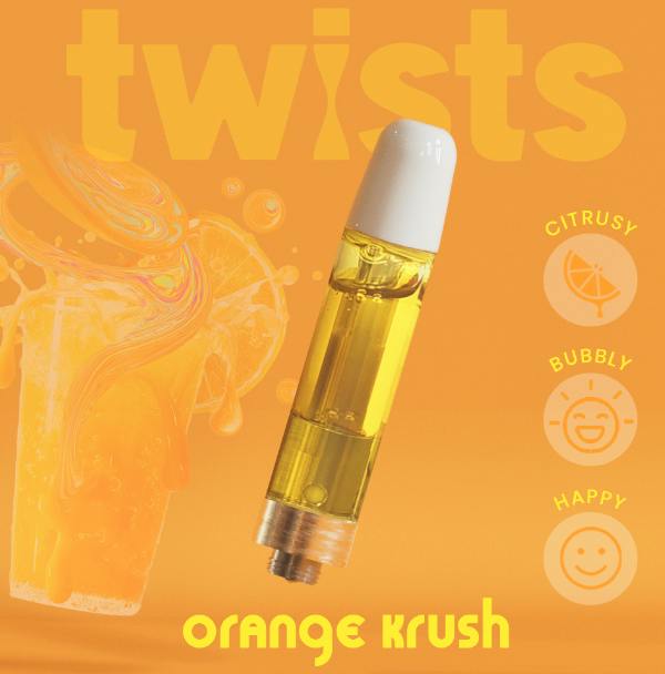 Oil - Twist Orange Krush Cartridge 1g