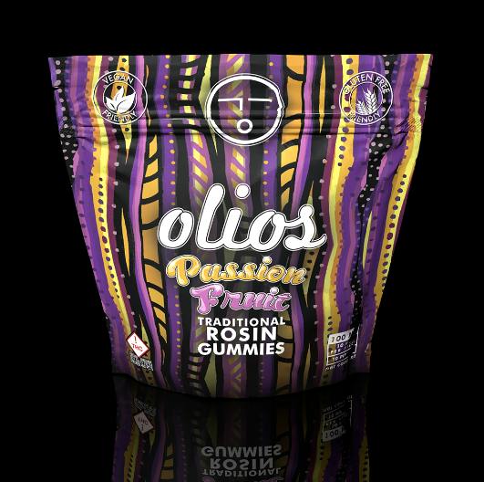 Olio - Passionfruit Rosin Gummies 100mg