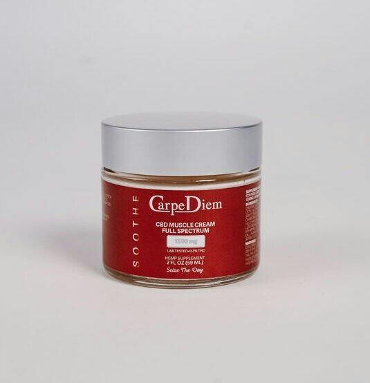 Carpe Diem - 1500 mg Full Spectrum CBD Muscle Cream Soothe