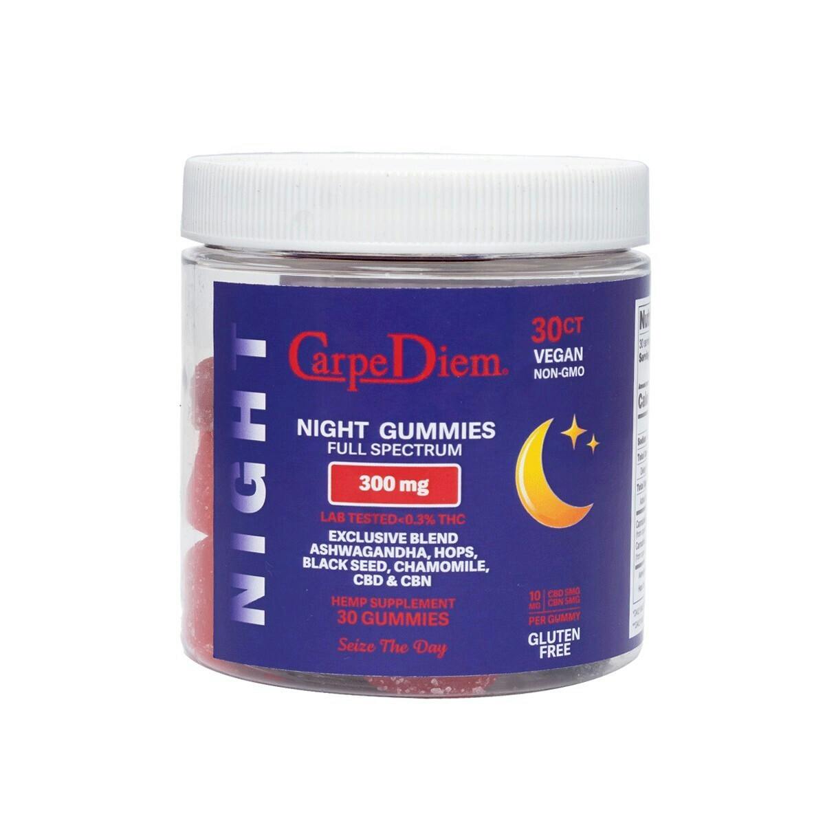Carpe Diem - 300 mg Night Gummies