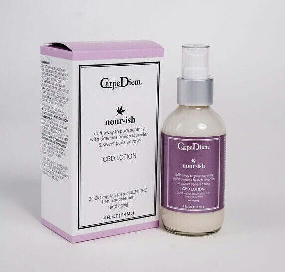 Carpe Diem - 2000 mg CBD Lotion Nourish