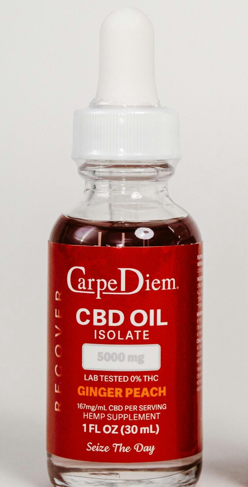 Carpe Diem - 500 mg PET CBD Oil Calm at Green 2 Go Dispensary