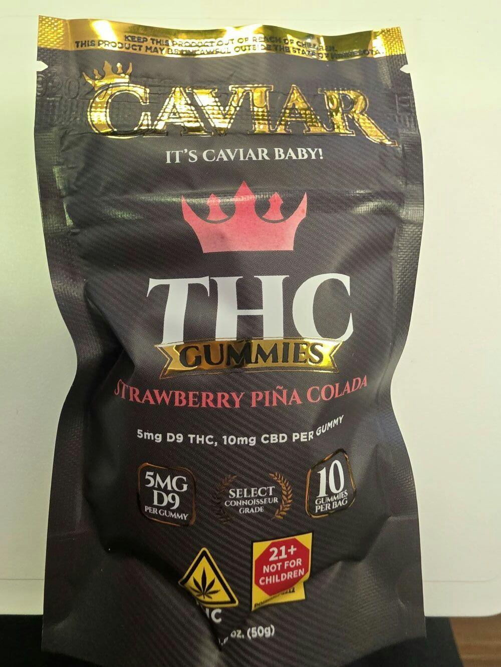 Caviar- 50 MG Strawberry Pina Colada at Green 2 Go Dispensary