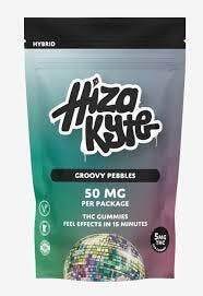 Hiza Kyte- 50 MG Groovy Pebbles Gummies at Green 2 Go Dispensary