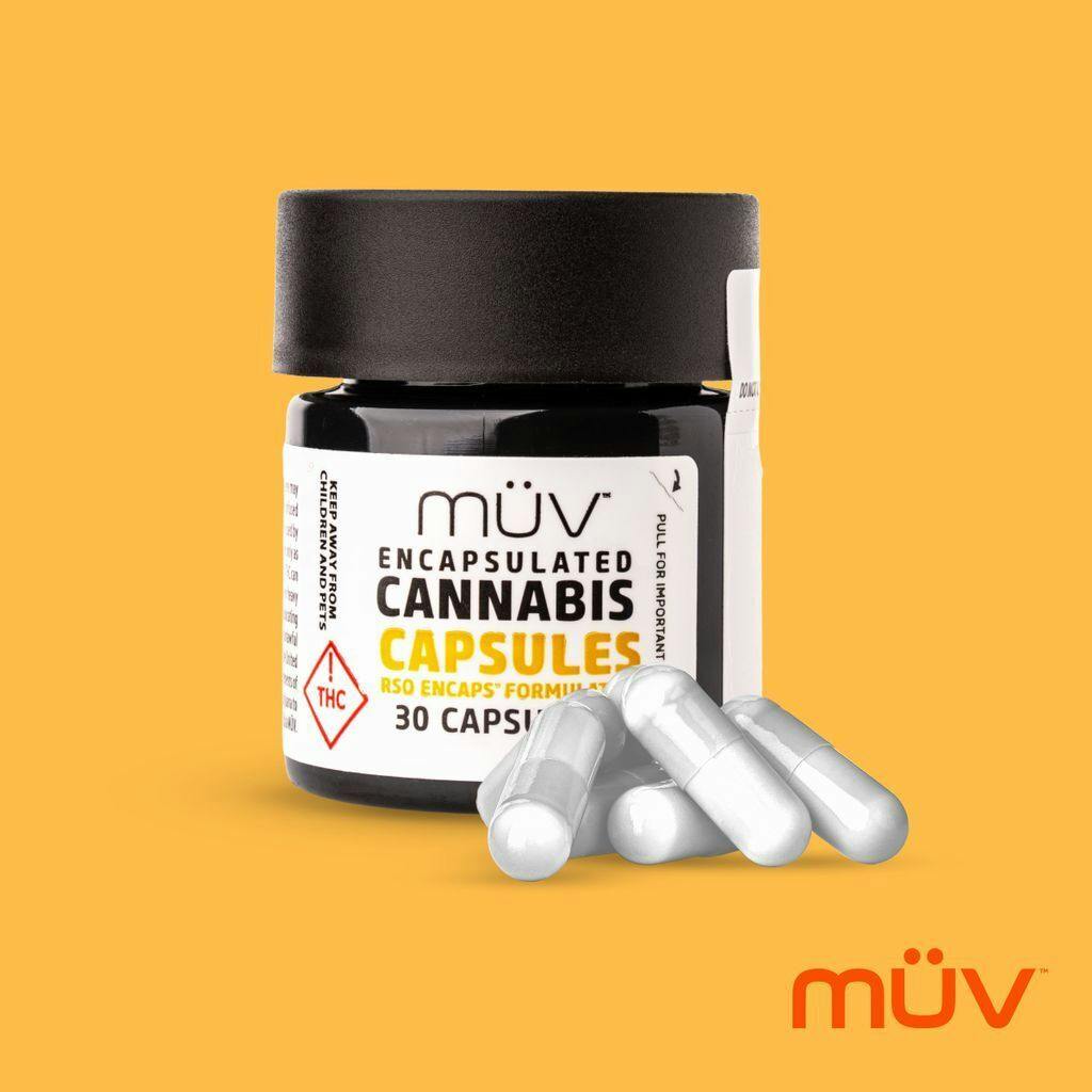 MÜV RSO Fast Acting Capsules 750mg [30-Pack]