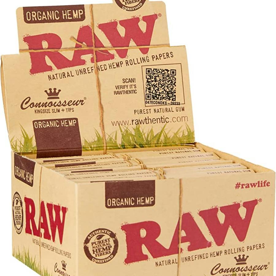 RAW King Size Slim w Tips Conneissuer Kit