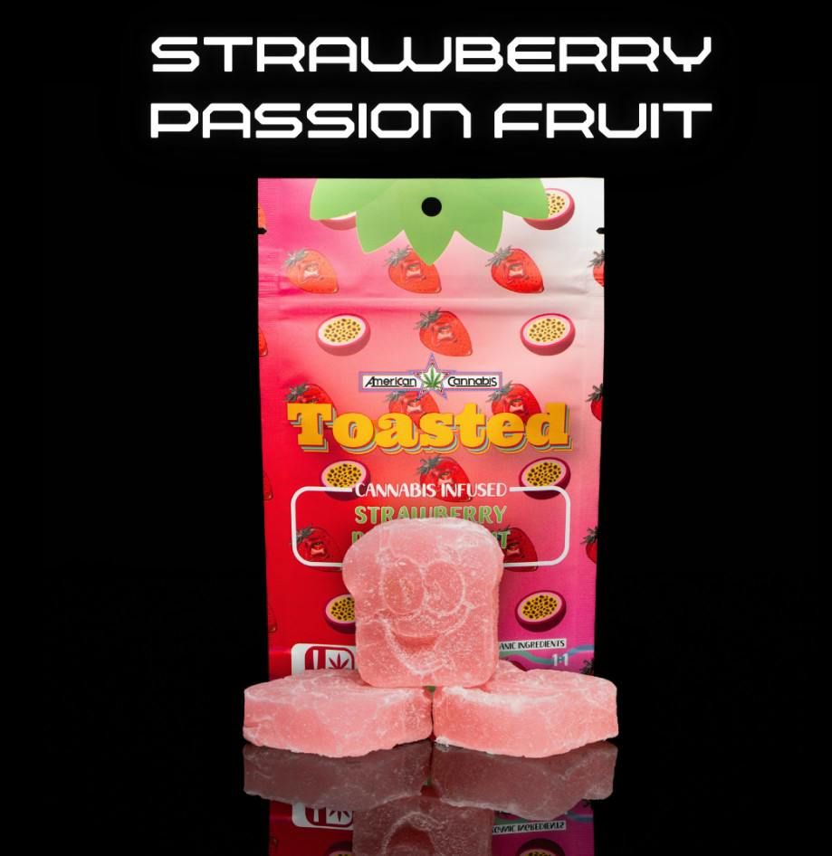 ACC Toasted Gummies Strawberry Passion Fruit 1:1 2000mg
