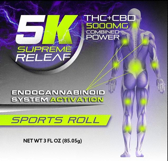 5K Supreme Releaf Sports Roll On