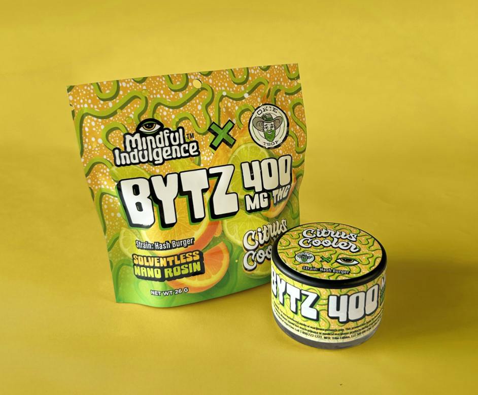 BYTZ - Citrus Cooler - Hash Burger Live Rosin Gummies