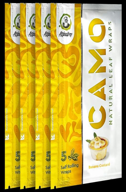Afghan Hemp Wraps - Banana Custard