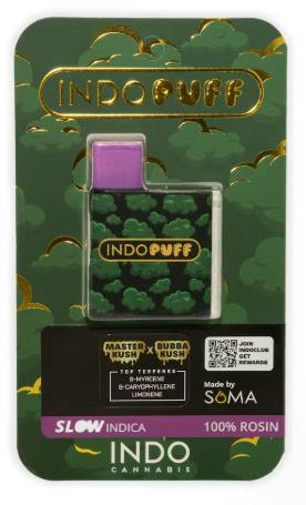 IndoPUFF - Ghost Train Haze x Skywalker OG Rosin Disposable (1G)