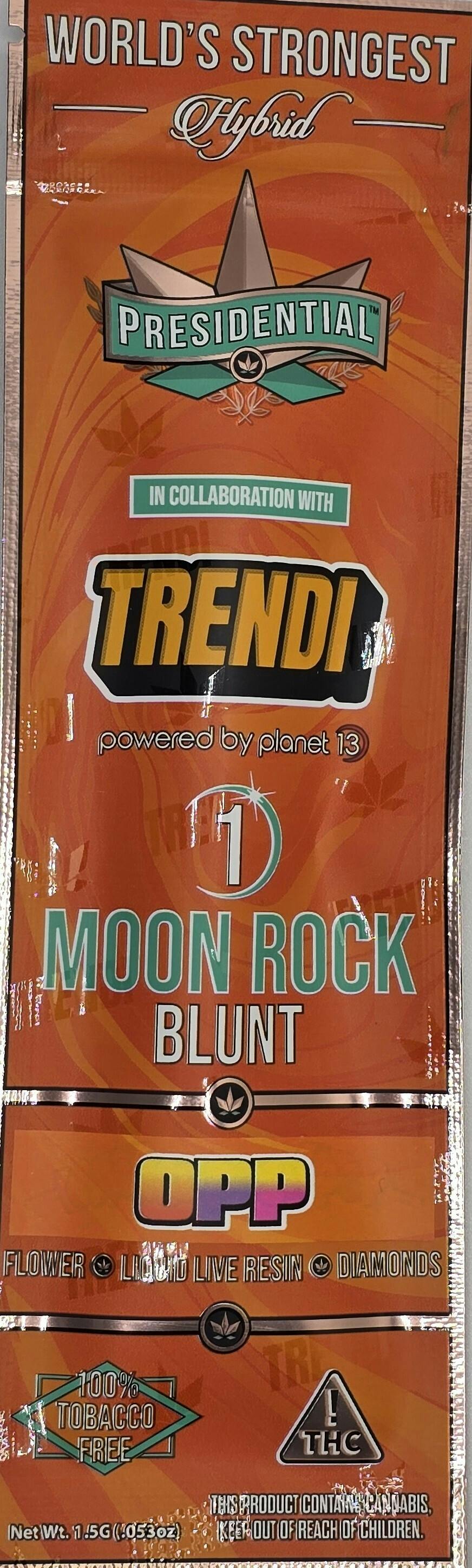 Presidential - Orange Push Pop Live Resin Moon Rock Infused Blunt (1.5G)