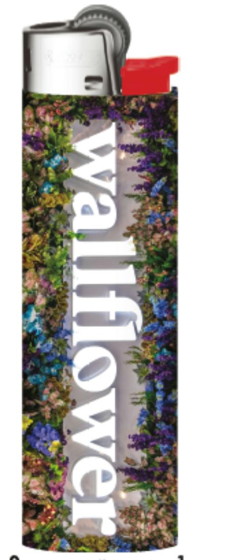 Wallflower - Flower Wrapped Lighter