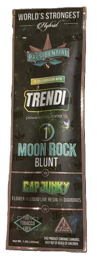 Presidential - Cap Junky Live Resin Moon Rock Infused Blunt (1.5G)