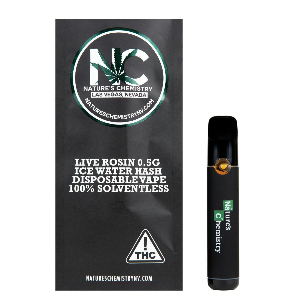 Nature's Chemistry - Garlic Cocktail Live Rosin Disposable (0.5G)