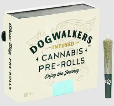 Dogwalkers - Grape Stomper OG Infused 5pk Prerolls (2.25G)