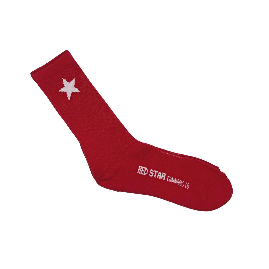 Red Star Socks (Red)