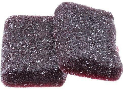 WYLD-Real Fruit Elderberry Soft Chews 2:1 THC:CBN 2 pack Indica