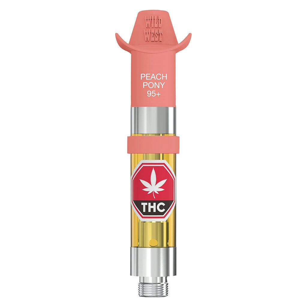 96+ Peach Pony Liquid Diamonds 510 Thread Cartridge