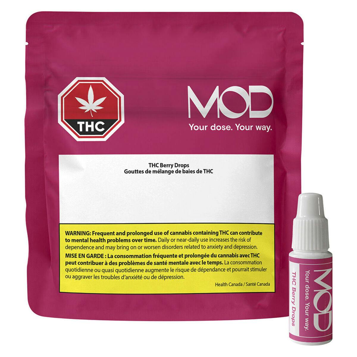 MOD THC Berry Drops Hybrid 3ml