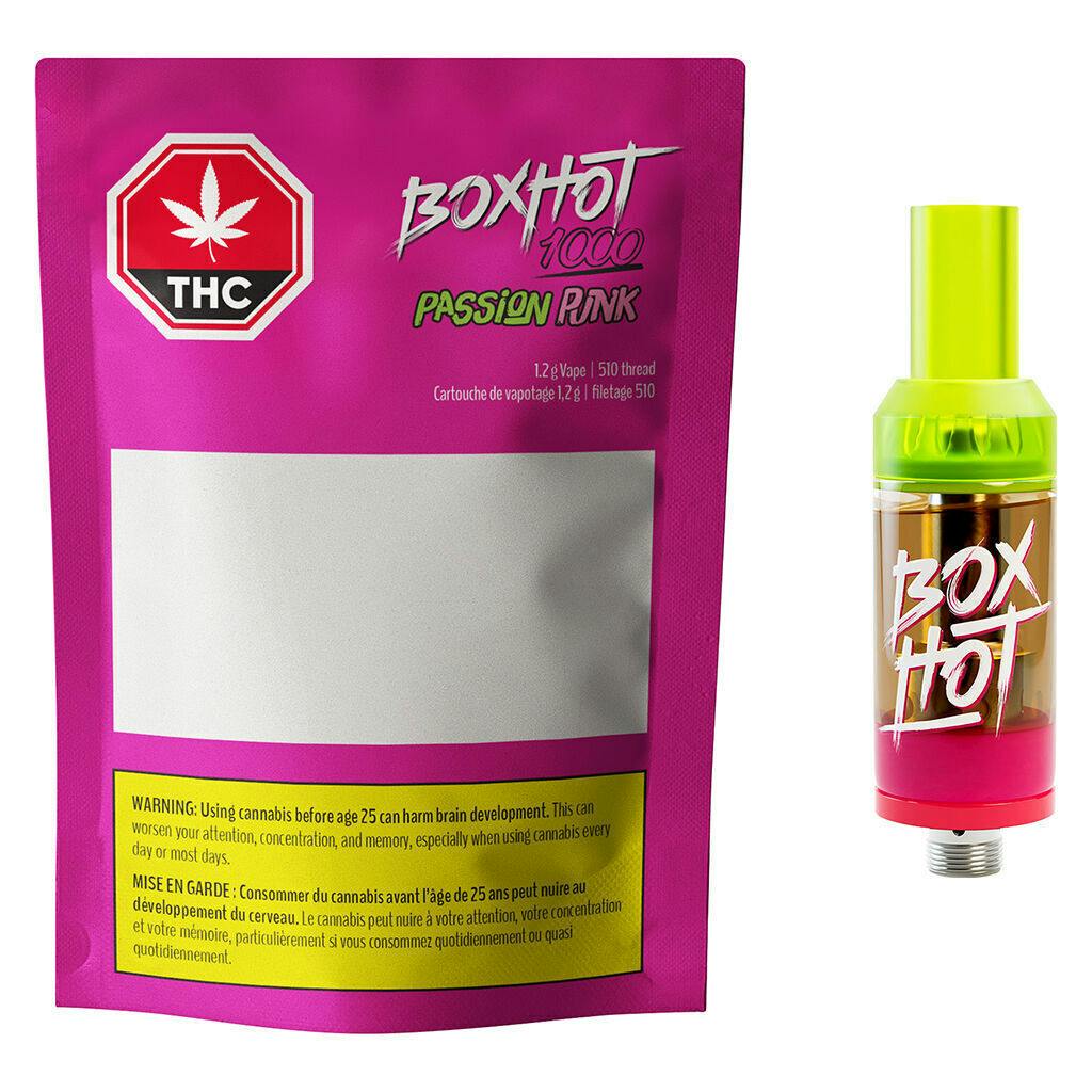 BOXHOT Passion Punk 510 Thread Cartridge Sativa 1.2g