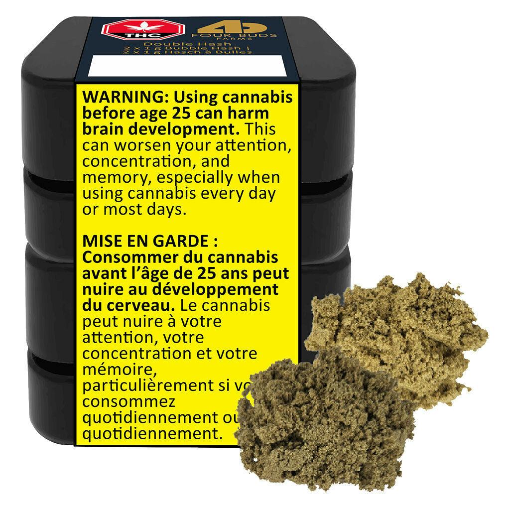 Four Buds Farms Double Hash Hybrid 2g