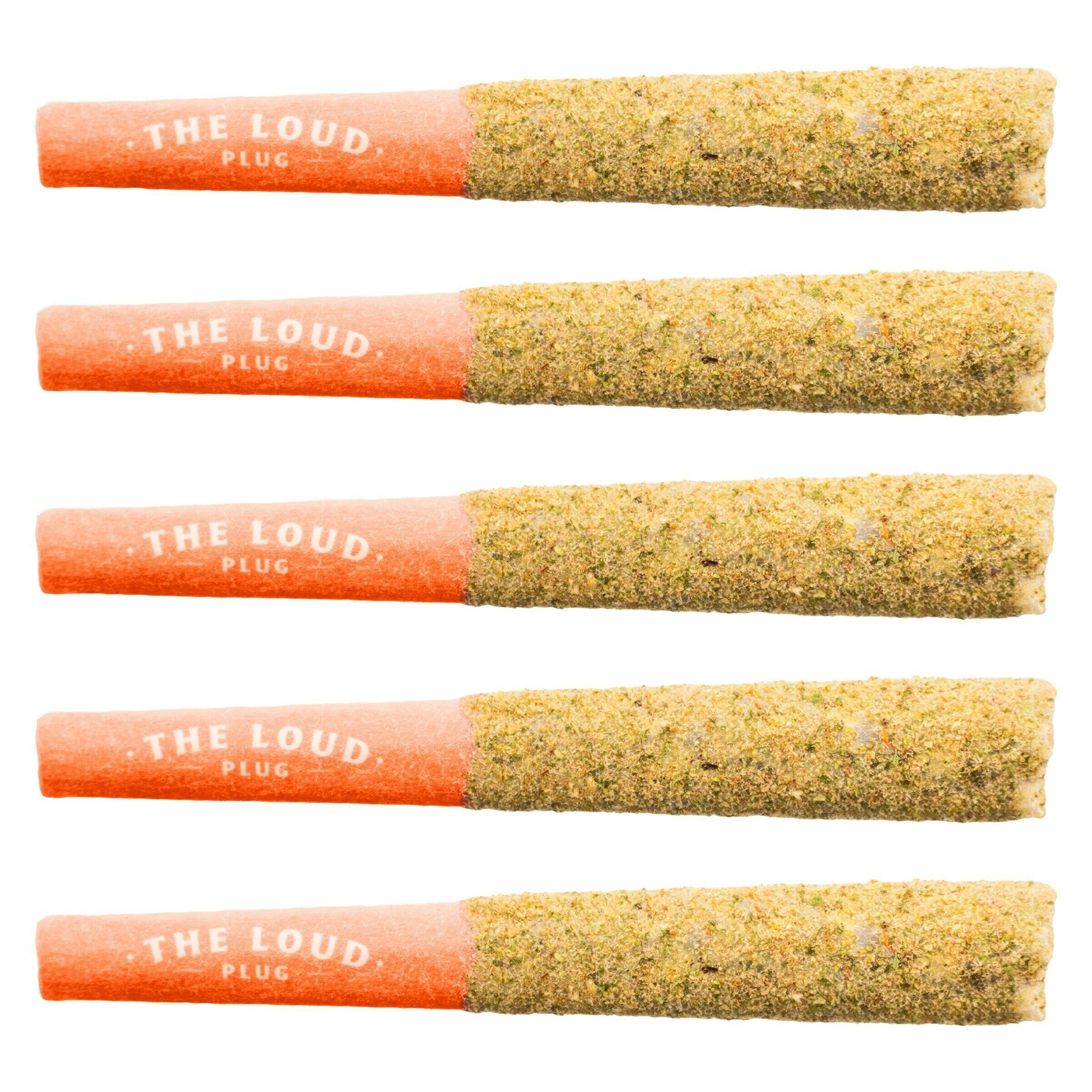 The Loud Plug Lemon GLTO Infused Pre-Roll Hybrid 5x0.5g