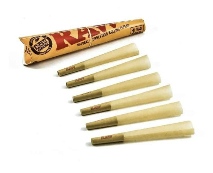 RAW Classic 1 1/4 Cones 6 Pack
