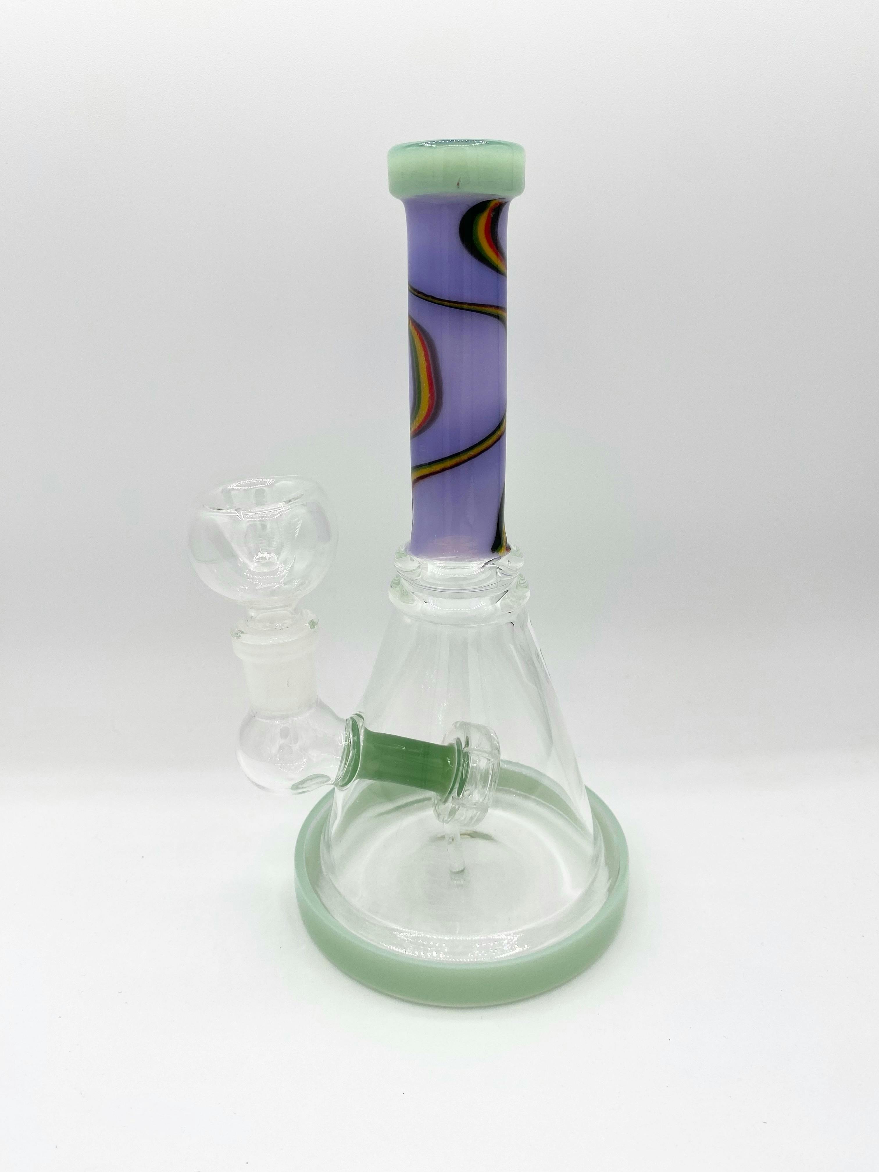 Rainbow Bong 8 in