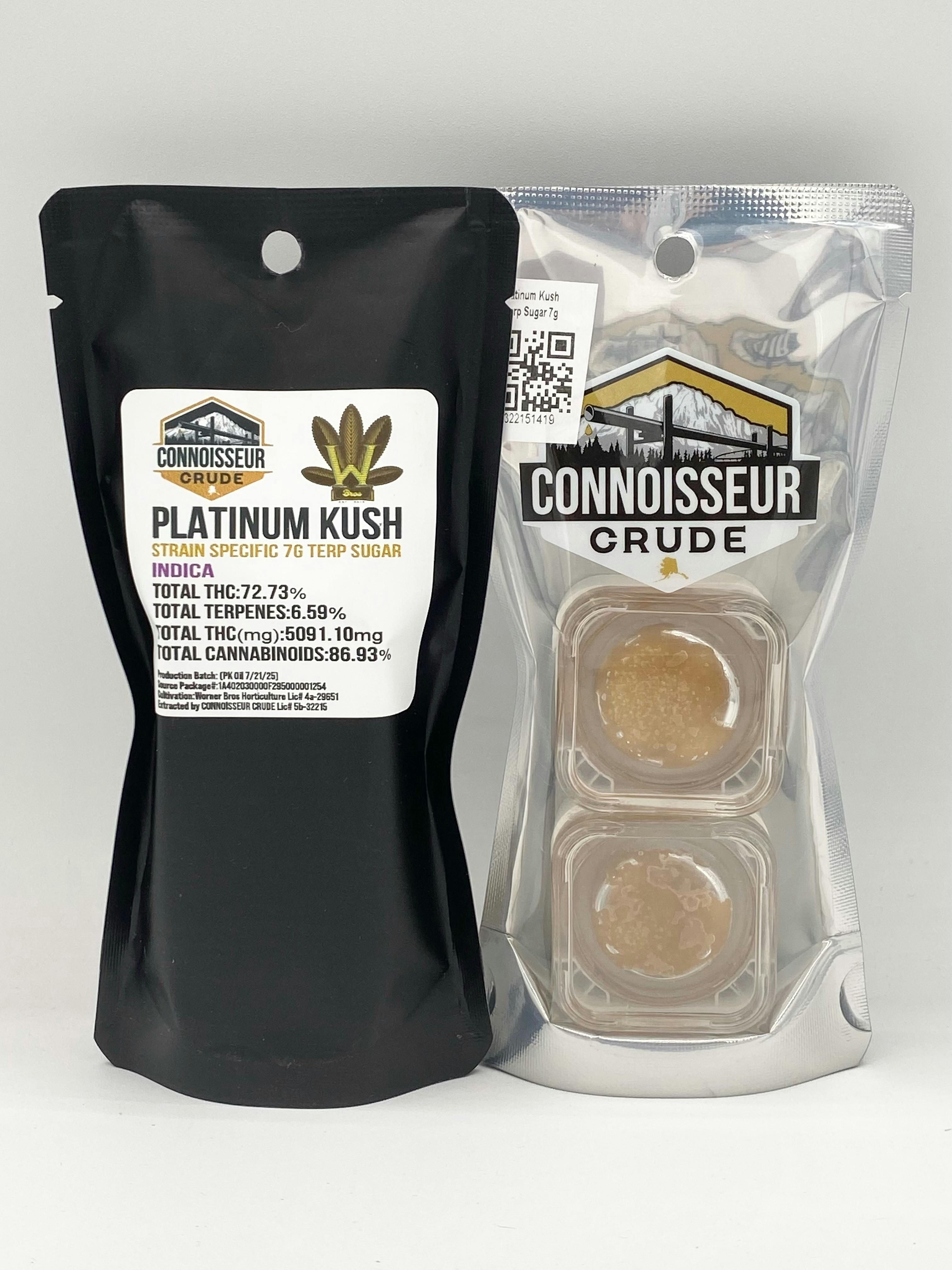 Platinum Kush 7g Terp Sugar - Connoisseur