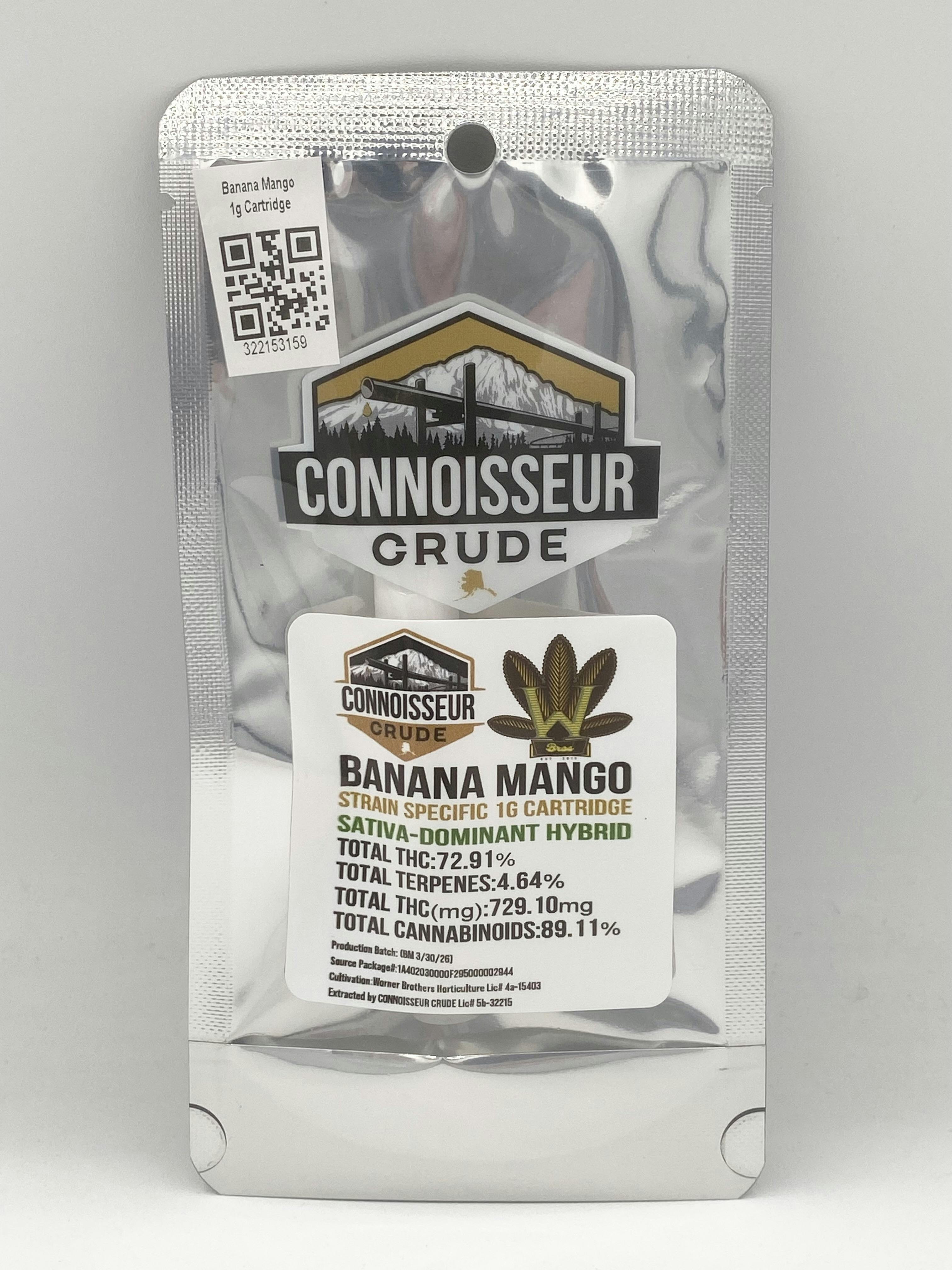 Banana Mango 1g Disopsable - Connoisseur cannabis product