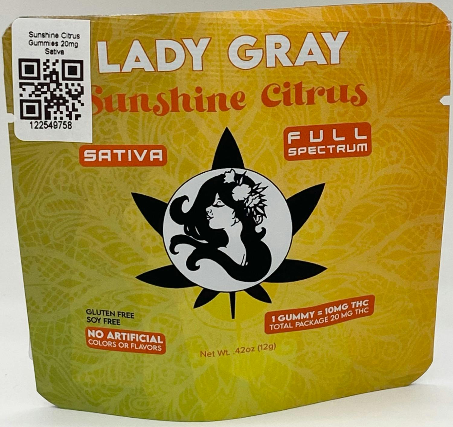 Lady Gray - Gummies - Sunshine Citrus at Worner Brothers Outpost - K-Beach