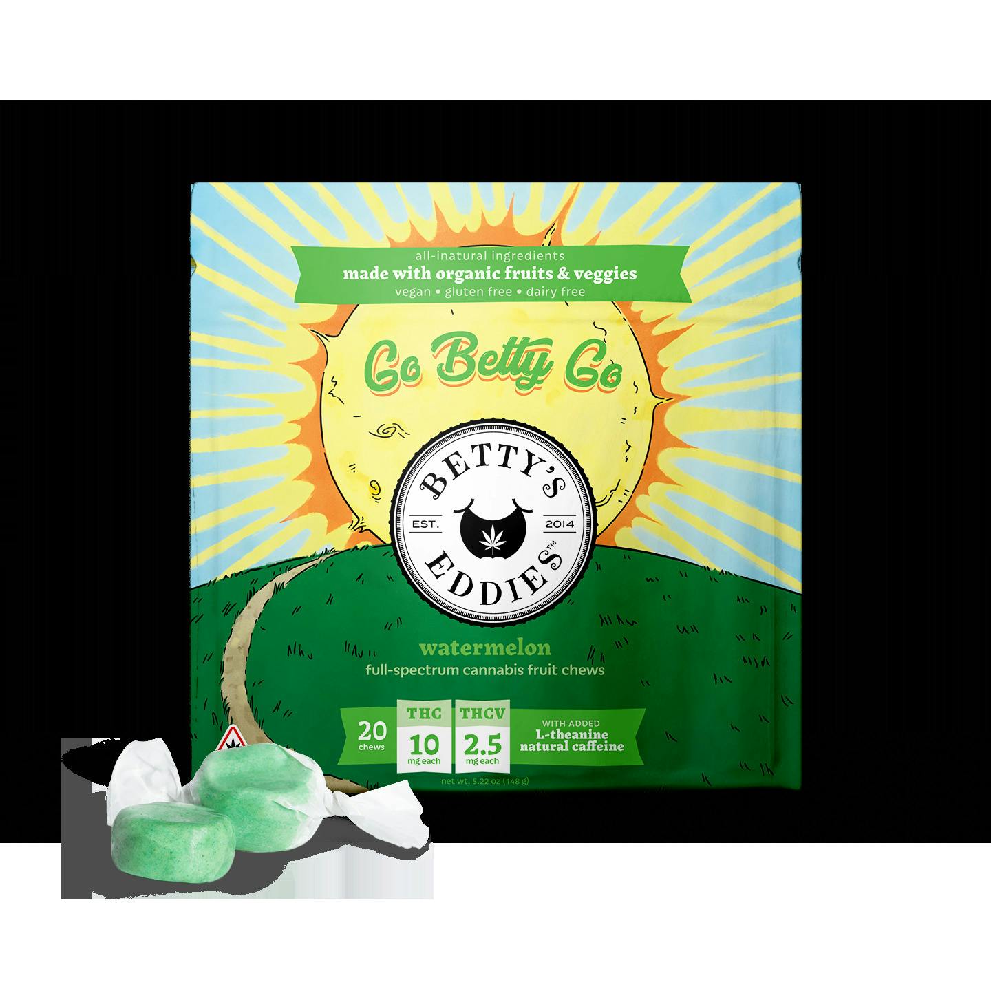 Go Betty Go Watermelon - 10THC : 2.5THCV