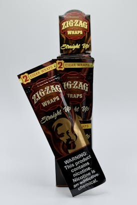 Straight Up - Zig Zag Cigar Wrap 2pk